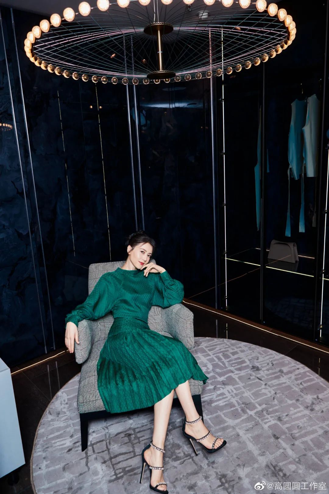 高圆圆的大气端庄堪称完美,高圆圆惊艳造型亮相上海
