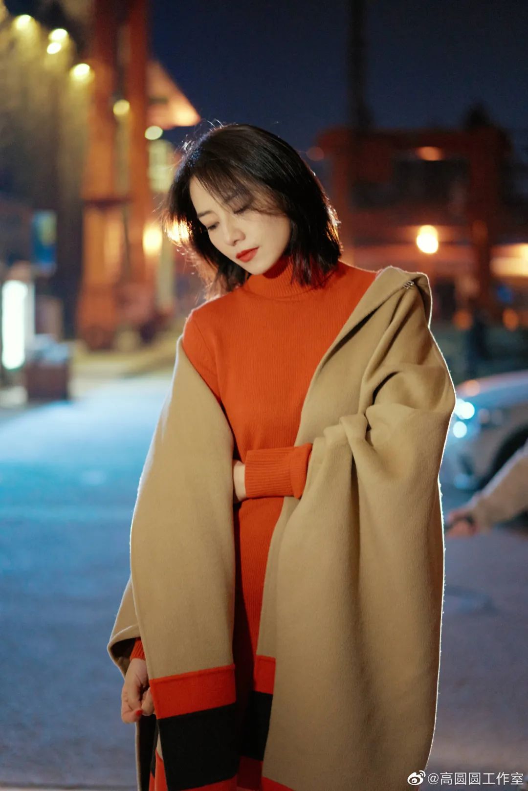 高圆圆的大气端庄堪称完美,高圆圆惊艳造型亮相上海