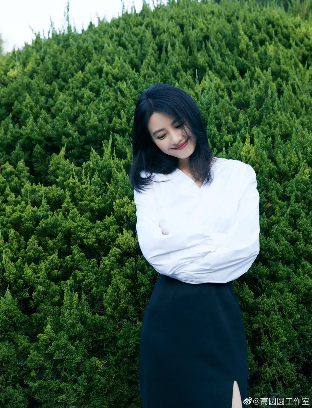 高圆圆的大气端庄堪称完美,高圆圆惊艳造型亮相上海