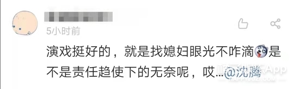 沈腾老婆评论区不堪入目，被骂拆伙沈马内涵马丽，cp粉清醒点吧