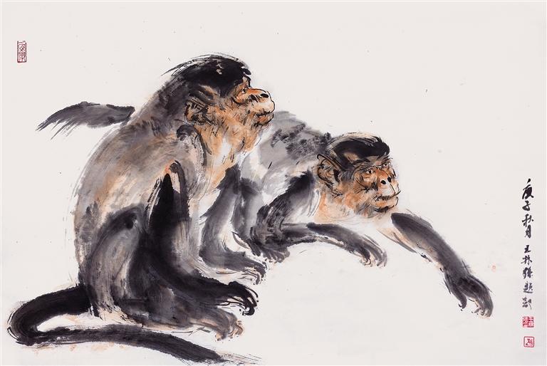 王林强国画作品欣赏,王林的山水画作品欣赏