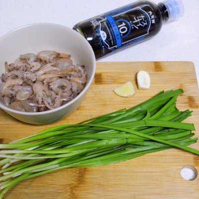 韭菜炒河虾的家常做法窍门图片,椒盐辣炒河虾