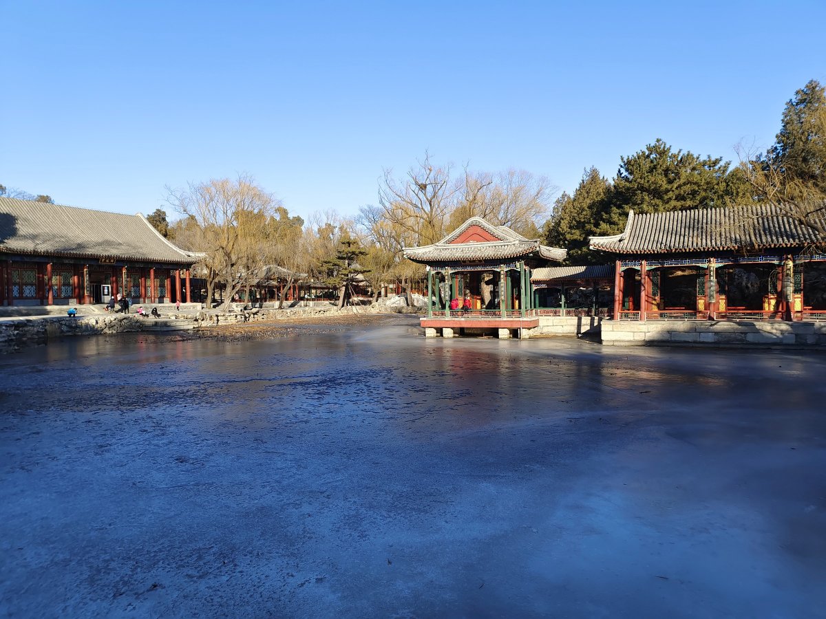 谐趣园俯瞰图,谐趣园2021