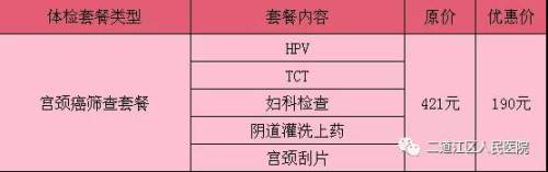 二道江区人民医院“三八”妇女节优惠活动来啦