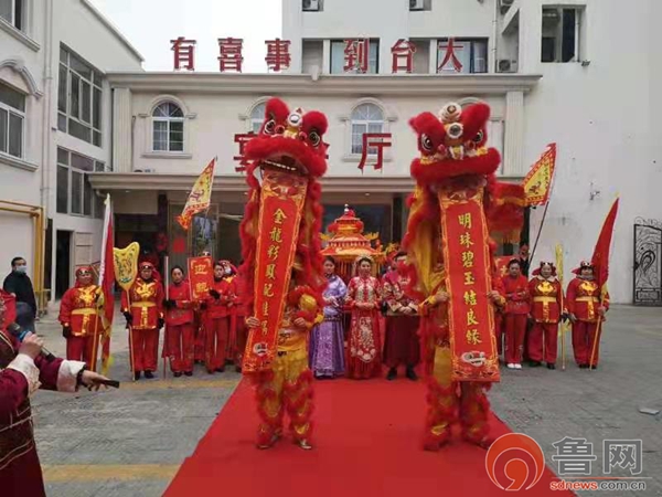 枣庄台大有喜：在春天盛开的中式婚礼