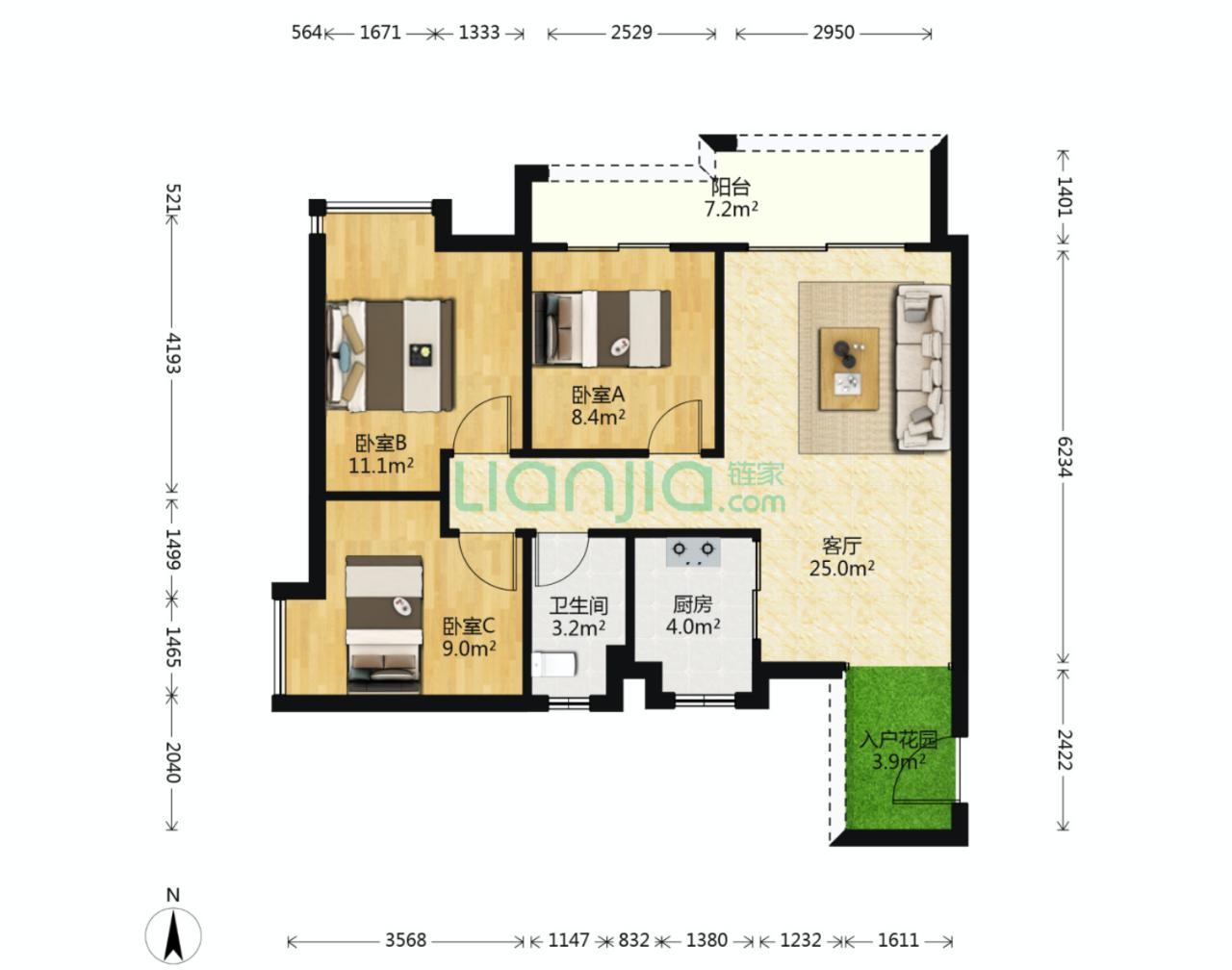 手握3000万,手握300万现金