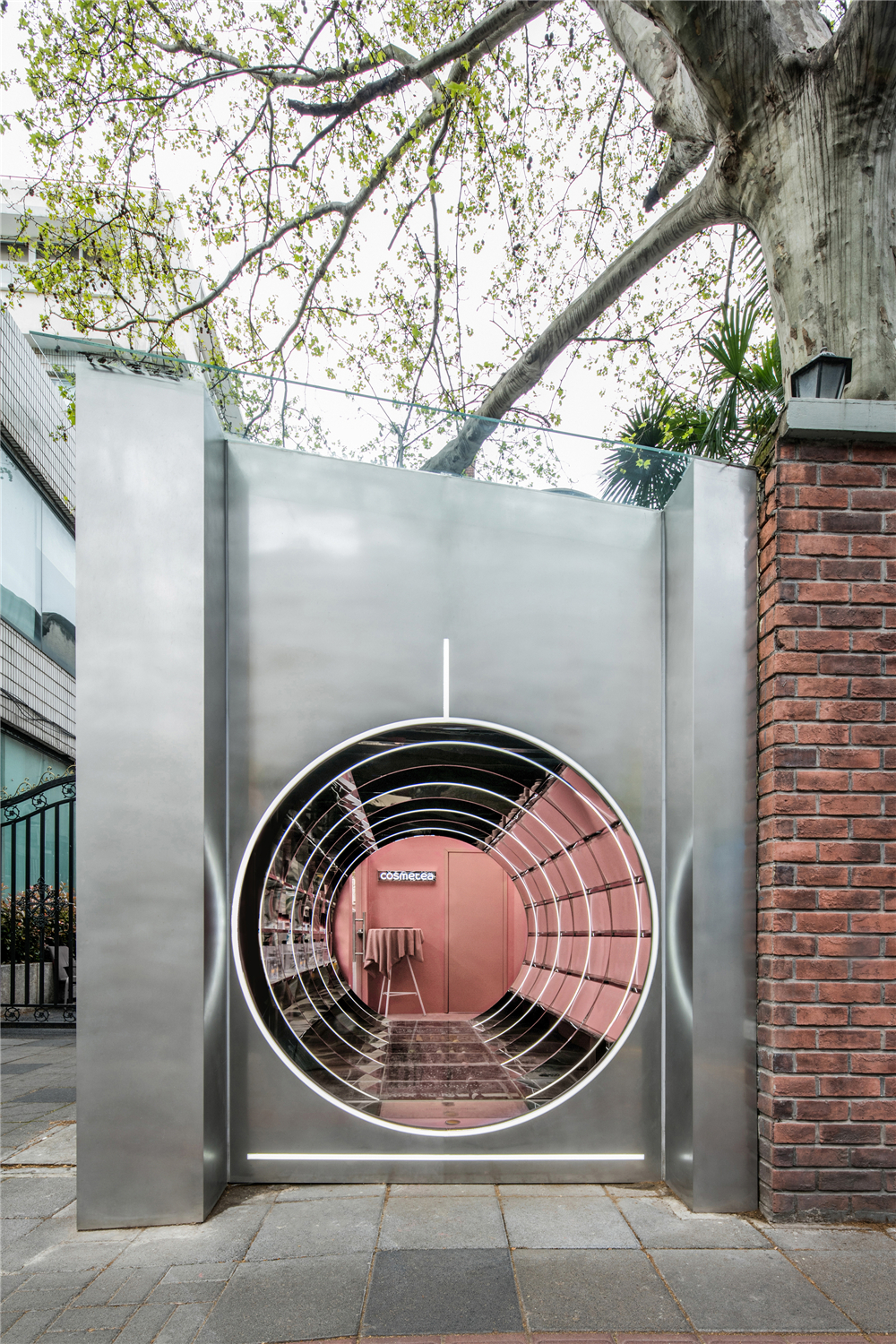 奈时设计NaxArchitects|Cosmetea快闪店，上海愚园路