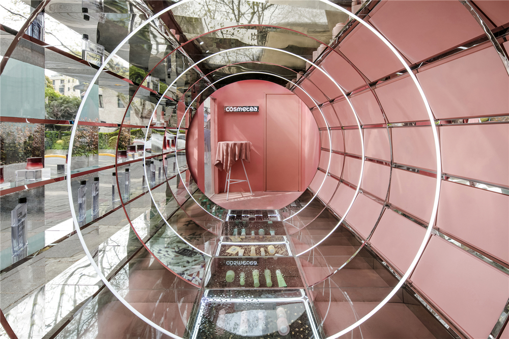 奈时设计NaxArchitects|Cosmetea快闪店,上海愚园路