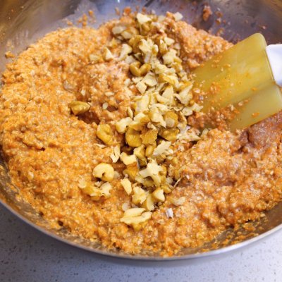 奶油胡萝卜小蛋糕,低碳水版胡萝卜蛋糕