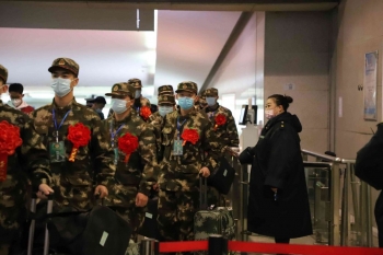 走，当兵去！*警武**沈阳支队首批春季新兵入营，兵员成分全为大学生