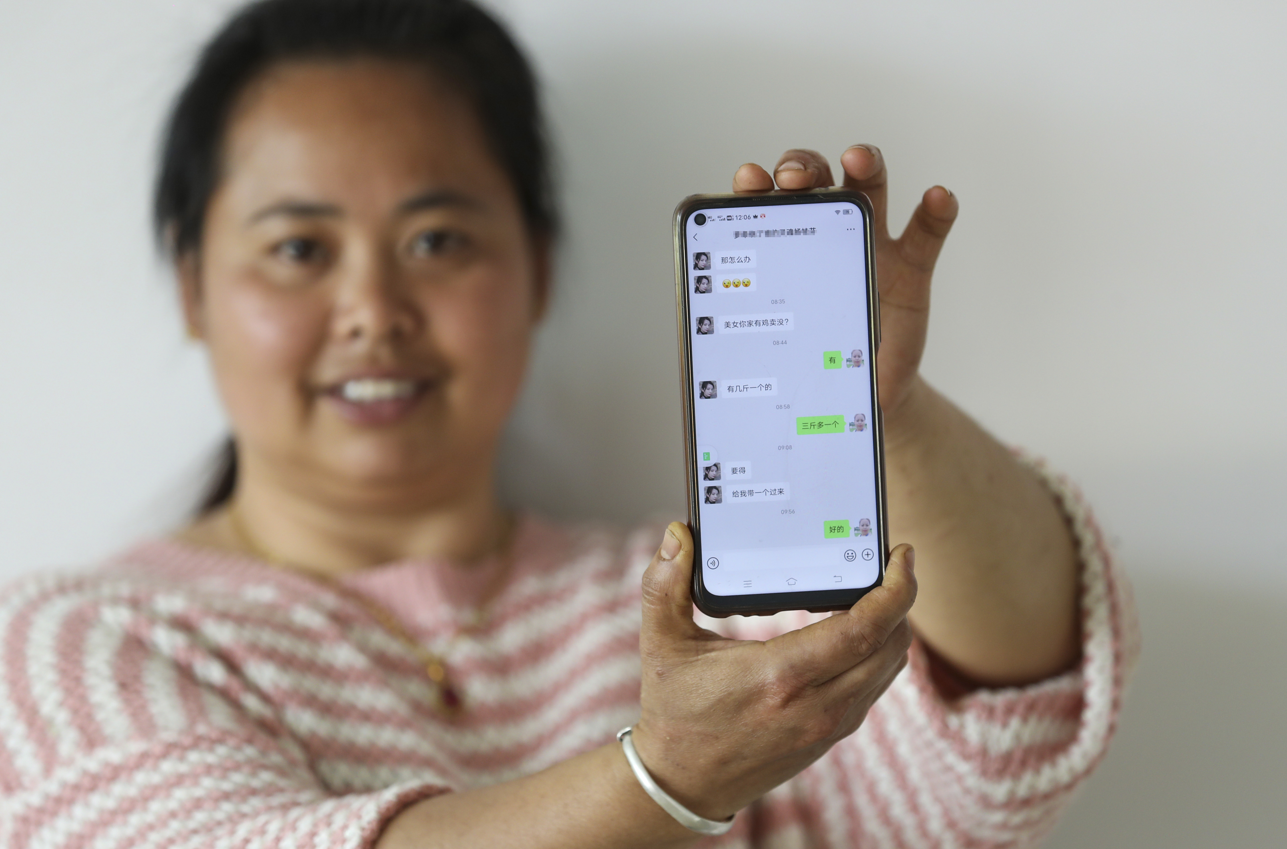 #(图片故事)贵州玉屏:“女货郎”送货记