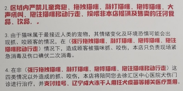 撸猫馆的猫咬人用打疫苗么,撸猫馆的猫抓破了怎么办