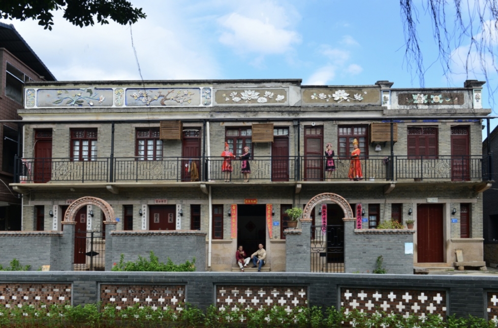 马尾白眉村藏了绝美南洋楼,福州乡村旅游马尾亭江白眉村