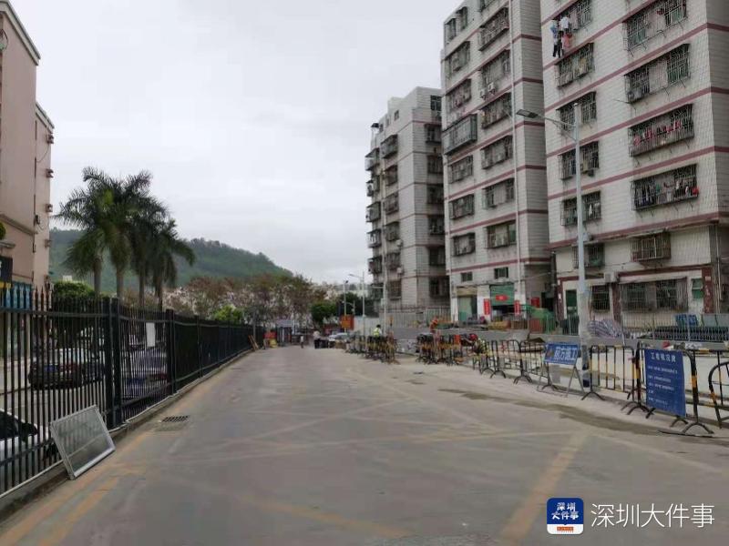 深圳一新小区出行不便准备建便民通道，却涉隔壁小区红线用地