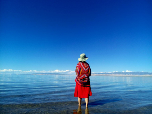 高原民族青海湖,青藏高原最炫民族风完整版女声
