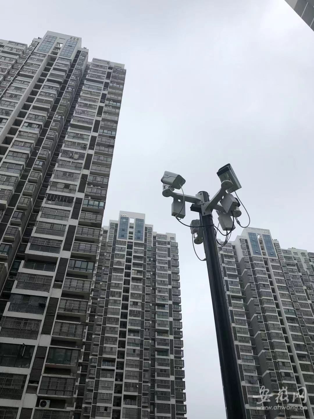 118台高空抛物摄像机,52个小区防高空抛物摄像头