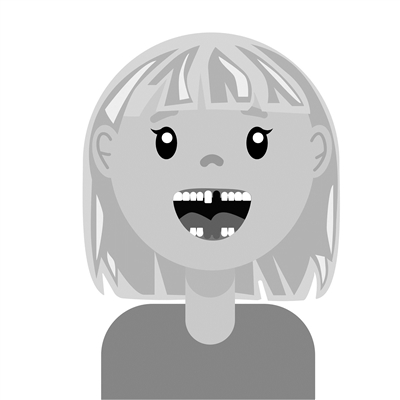 大门牙全磕掉了怎么补,磕掉整颗牙齿怎么办