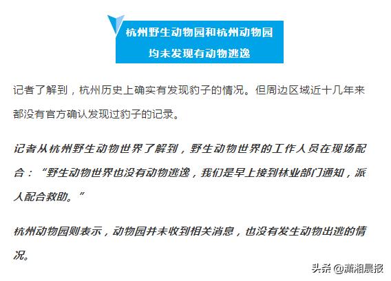 半岛聚焦丨只认“金钱”不识“豹”,为了流量闹哪样?盘点杭州“瞒豹”事件始末