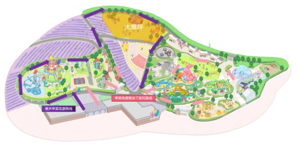 上海紫色花海熏衣草公园,上海最大的薰衣草