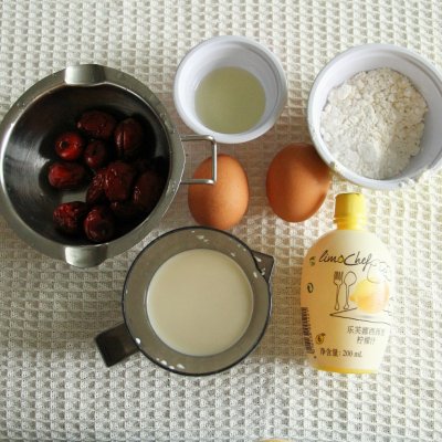 纸杯红枣蛋糕的做法,正宗无糖红枣蛋糕