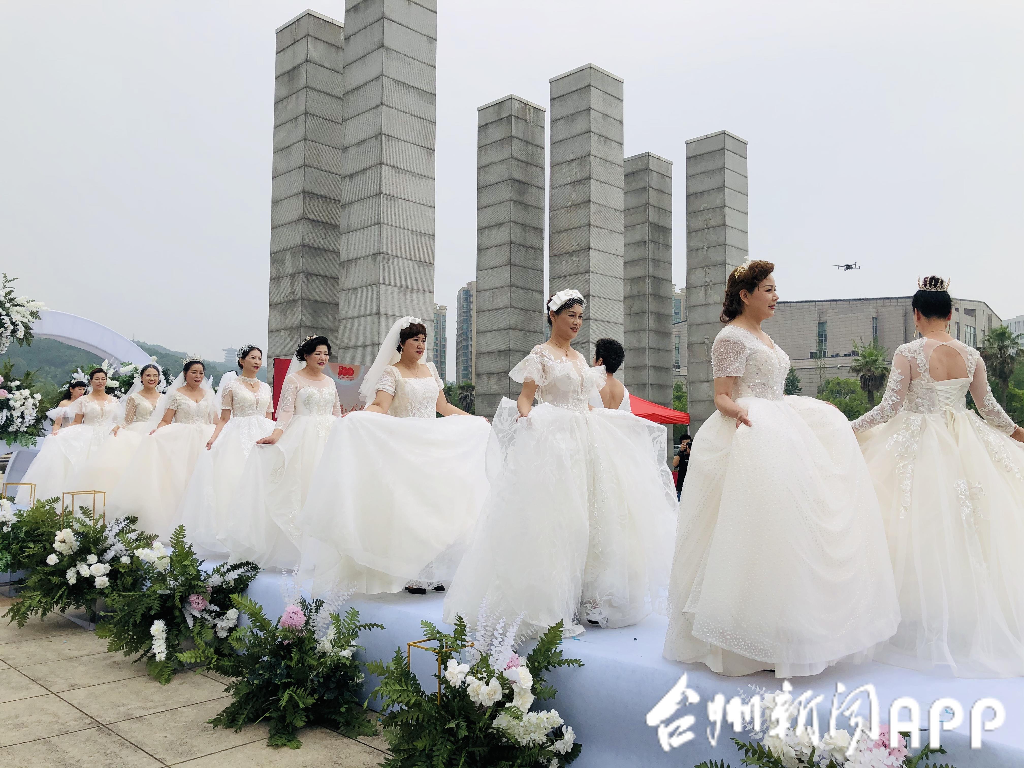 很美很酷,台州老*党**员圆梦婚纱