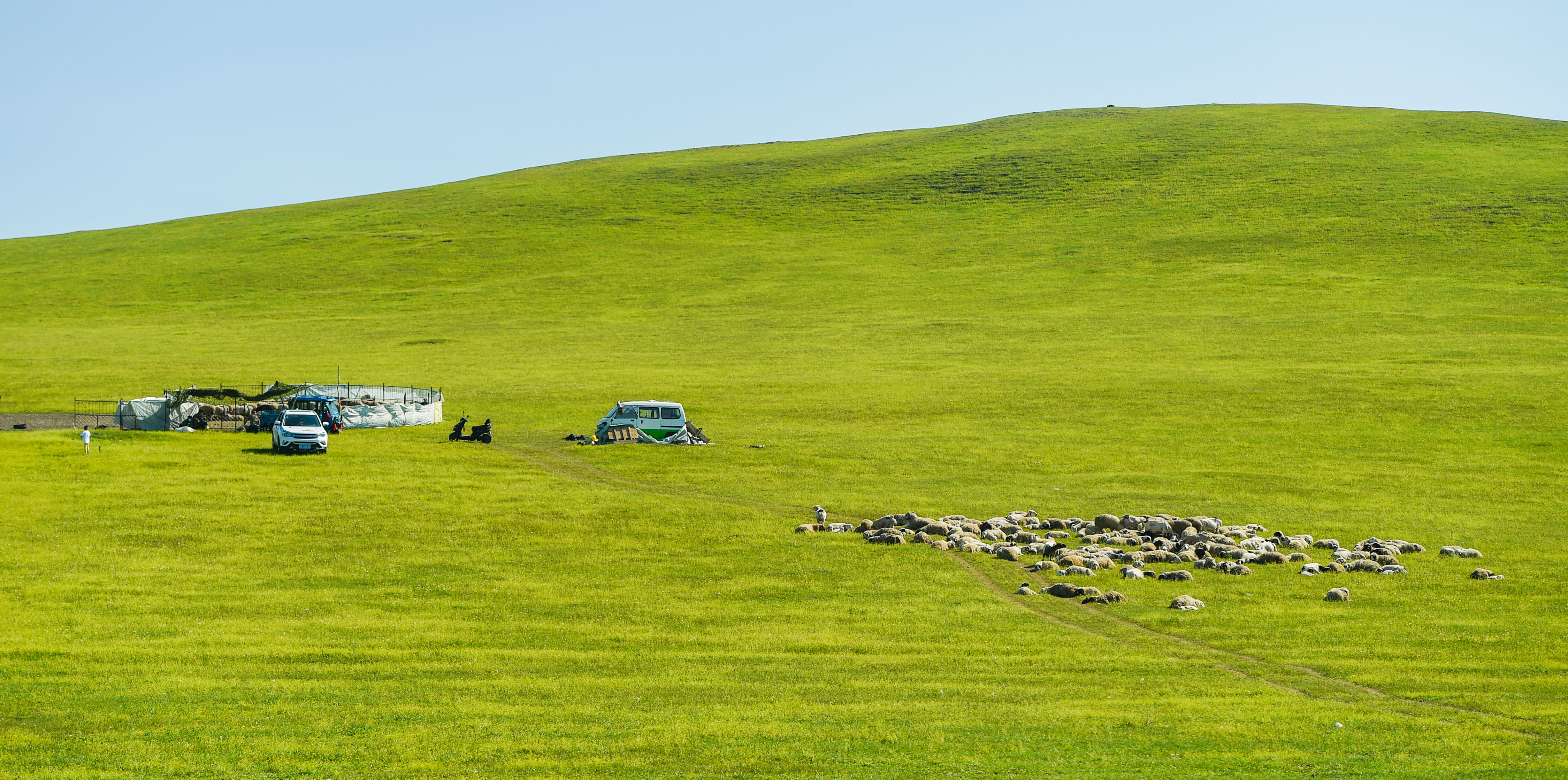 呼伦贝尔大草原服装视频,草原呼伦贝尔穿搭