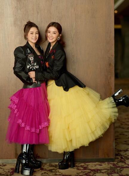 蔡卓妍钟欣潼twins感人事件,twins钟欣潼蔡卓妍华表奖合体