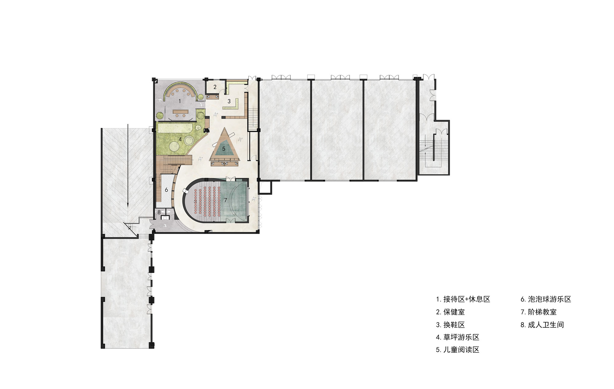 門觉建筑|众森BABY婴幼儿成长中心,嘉兴