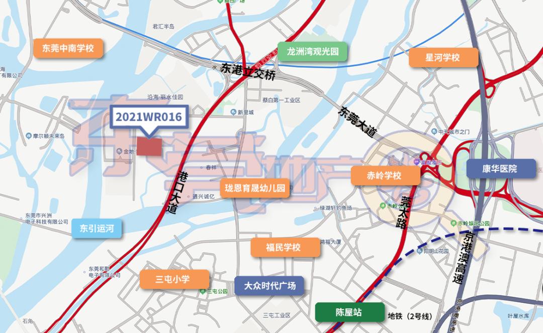 东莞南城沿河商住区,广东省300亩以上商住用地出售