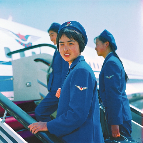 国航空乘时代的风景线