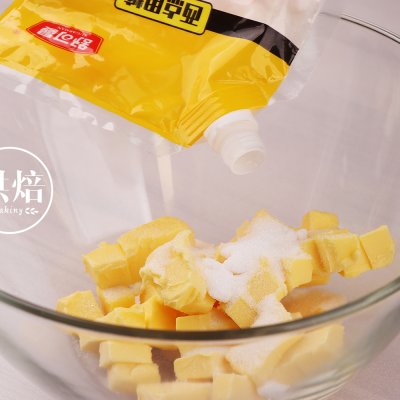 无泡打粉版黄油蛋糕,最简单黄油蛋糕