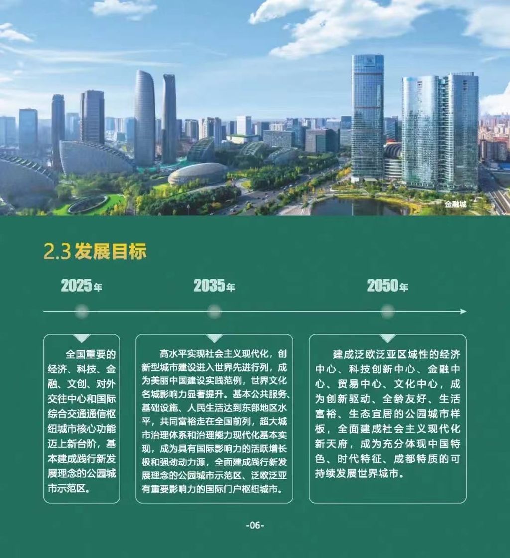 成都国土空间总体规划2020-2035年,成都市国土空间总体规划2021-2035