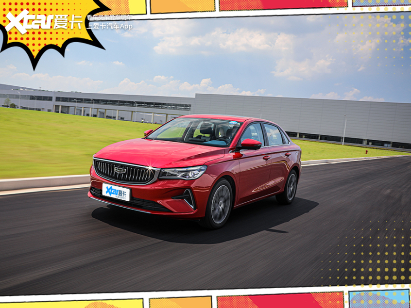 吉利帝豪第四代第一视角试驾,17款吉利帝豪1.3t自动挡试驾