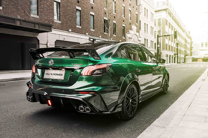 mg6xpower亮相上海车展,mg6xpower来袭造型前卫个性