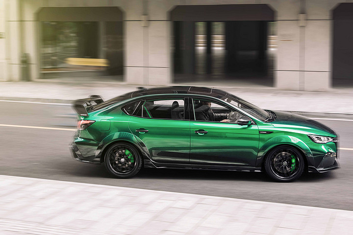 mg6xpower亮相上海车展,mg6xpower来袭造型前卫个性