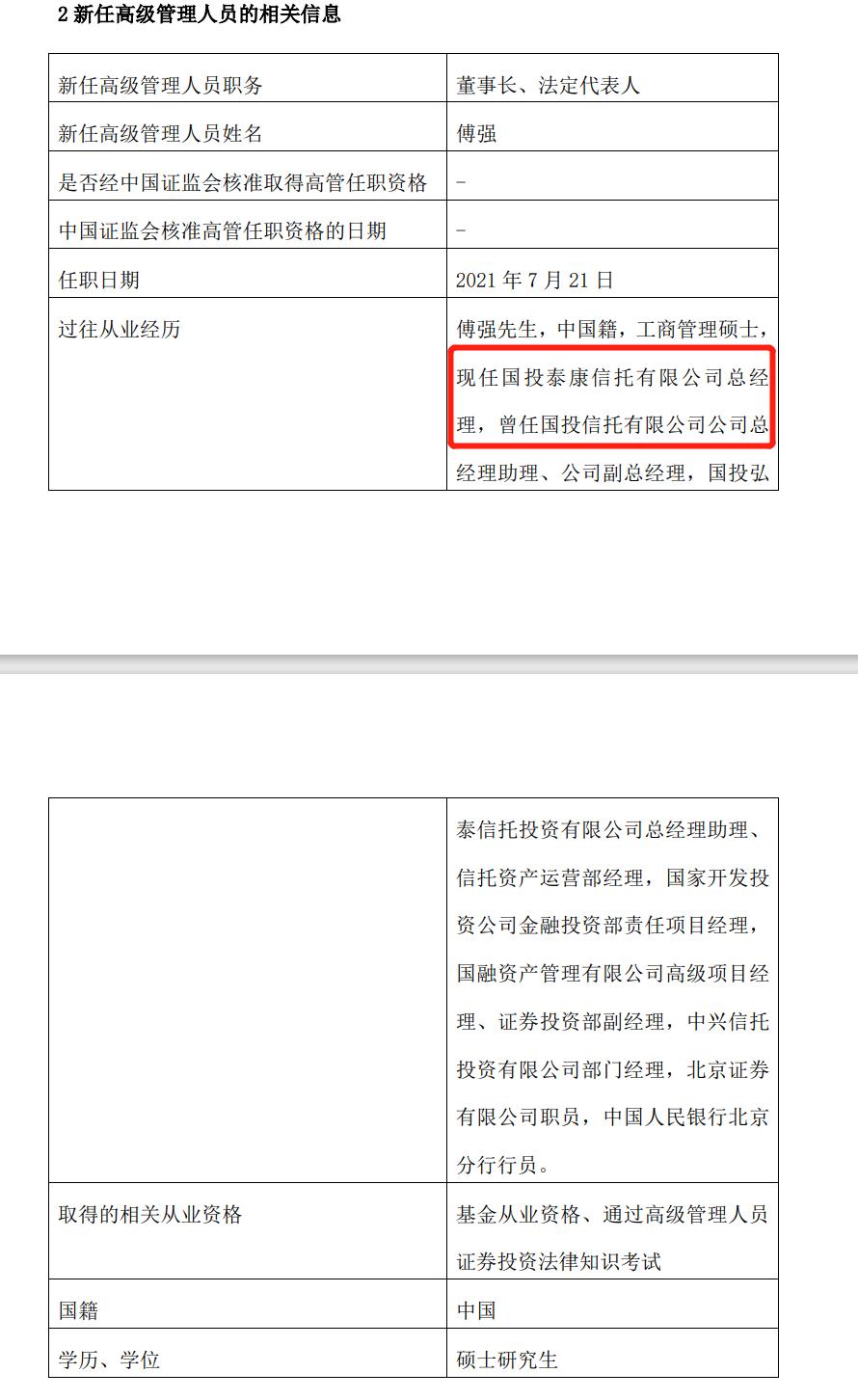 国投瑞银“三朝元老”叶柏寿离任，总经理傅强“接班”，老牌合资机构何时走出盘局？