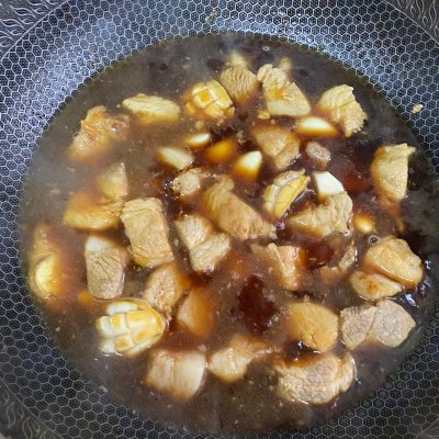 五花肉烧鲍鱼视频,好吃又好看的五花肉