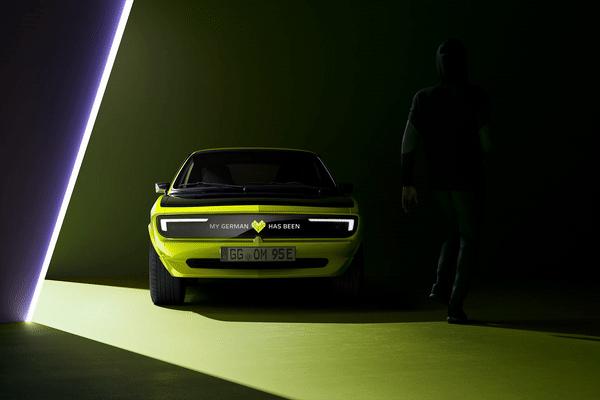 电动汽车重新设计前脸格栅,经典汽车前进气格栅设计