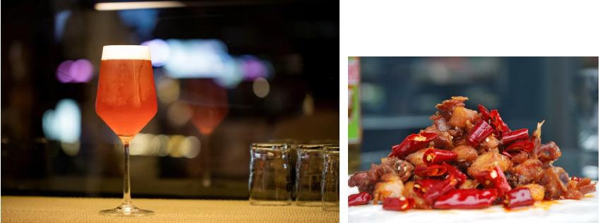 火锅、糖油果子、甜皮鸭、辣椒面......这些在成都酒吧喝的酒，yyds