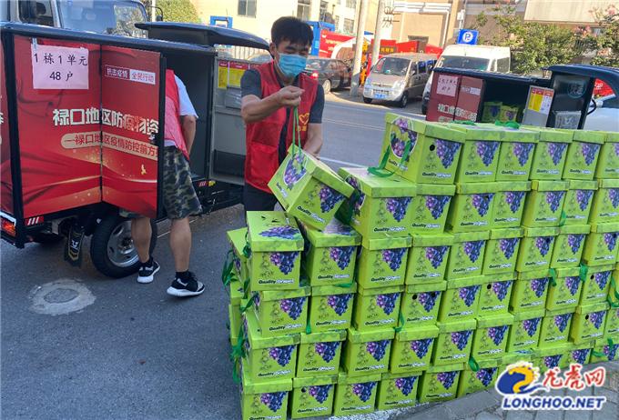 疫情志愿者助农,疫情防控封控区配送物资志愿者