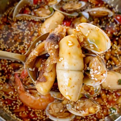 加点滋味捞汁小海鲜调料,简单又华丽的捞汁小海鲜