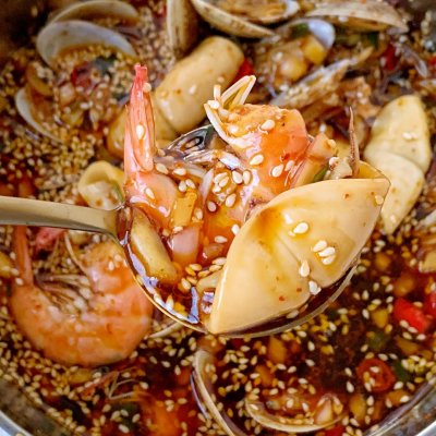 加点滋味捞汁小海鲜调料,简单又华丽的捞汁小海鲜