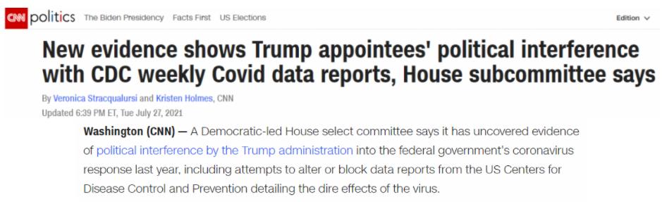 环球深观察丨美国“基础病”：反科学背后的“无知”与“无畏”