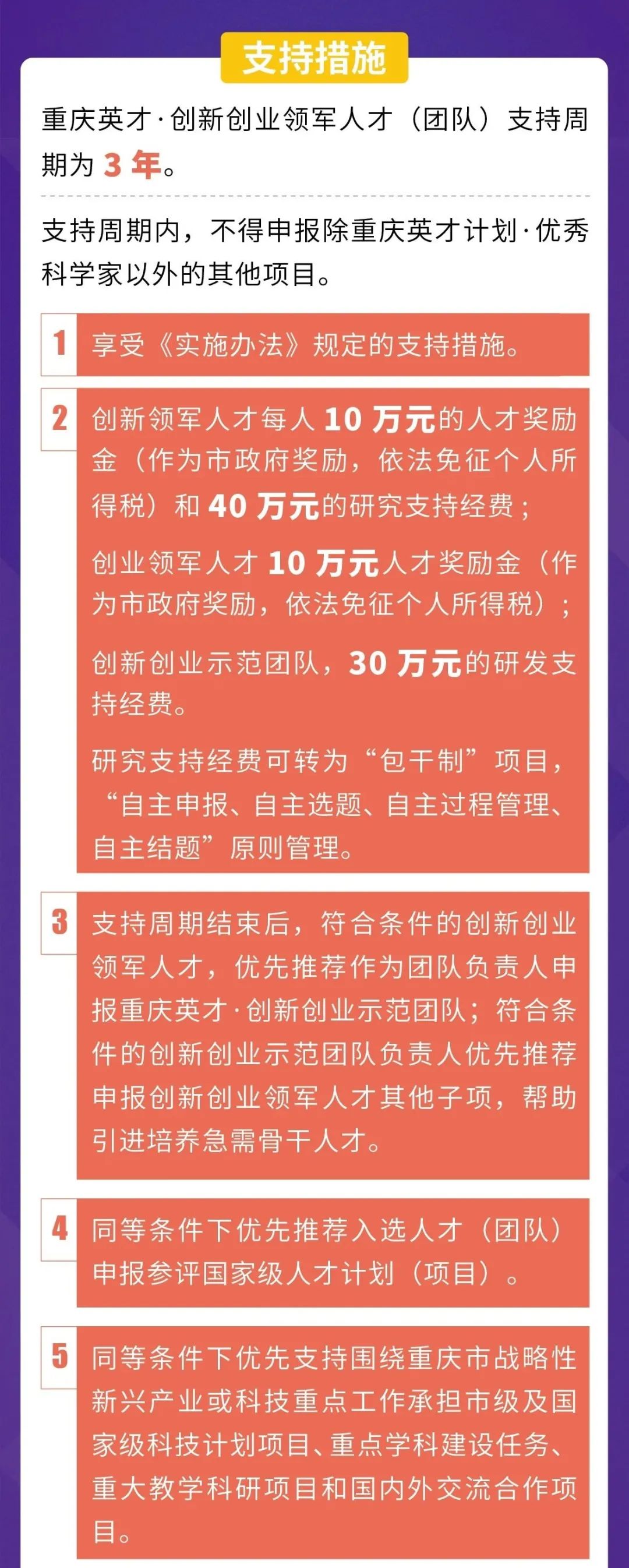 重庆英才创新领军人物评选流程,一图读懂高新人才政策