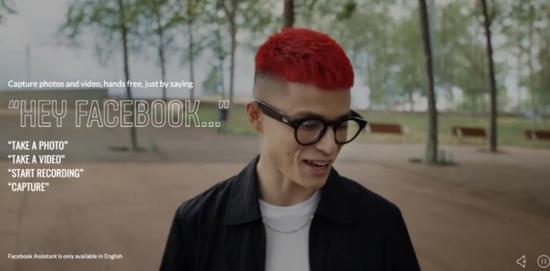 智能太阳眼镜facebook,雷朋眼镜官网最新消息