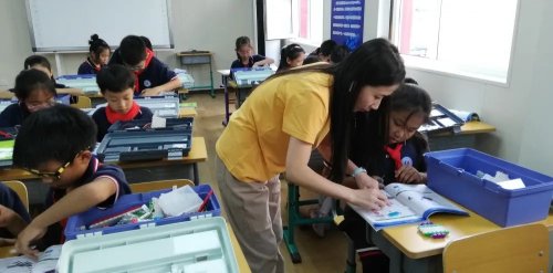 辽河油田幸福小学五年三班,辽河油田幸福小学一年三班