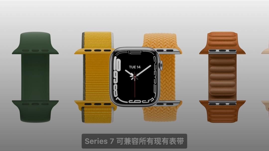 applewatchs7戴手上展示,applewatchs7和其它手表对比