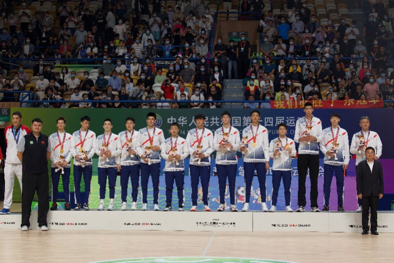 青年军卫冕!广东男篮U19全运会夺金,篮球之省未来可期