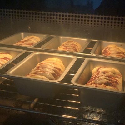 学做豆沙面包简单做法,豆沙面包卷的卷法