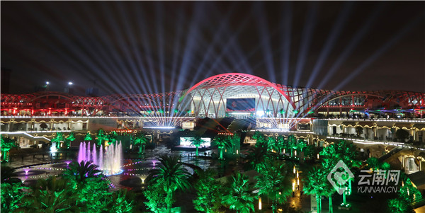 昆明cop15滇池国际会展中心游玩,昆明滇池cop15夜景